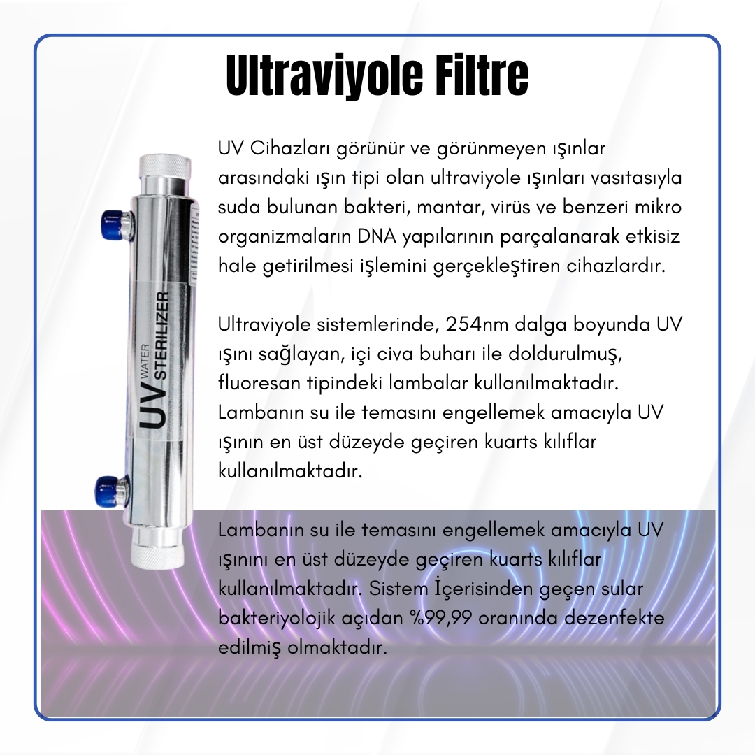 Aquatime%20Ultraviyole%20(UV)%20Filtreli%2011%20Aşamalı%20Su%20Arıtma%20Cihazı