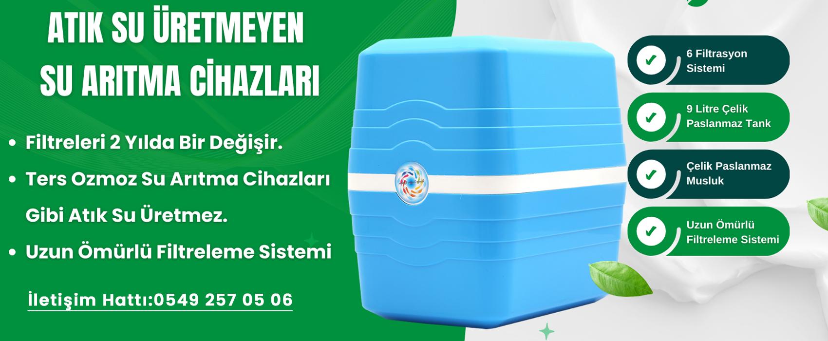 Atık Su Üretmeyen Su Arıtma Cihazları